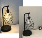 LED Iron Art Table Lamp for Home Decor and Christmas