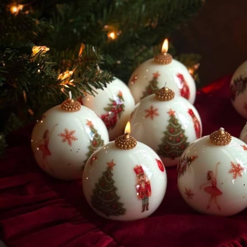 Nutcracker Candle Ornament – Holiday Heirloom