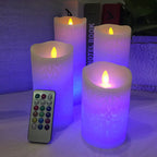 LED Electronic Candle with Remote and Timer (18 Keys)